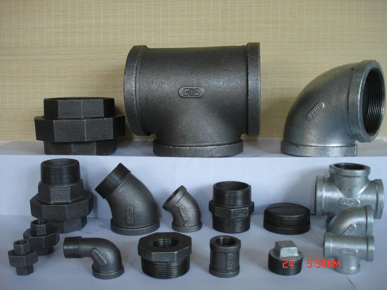 <strong>Malleable iron pipe fittings</strong>